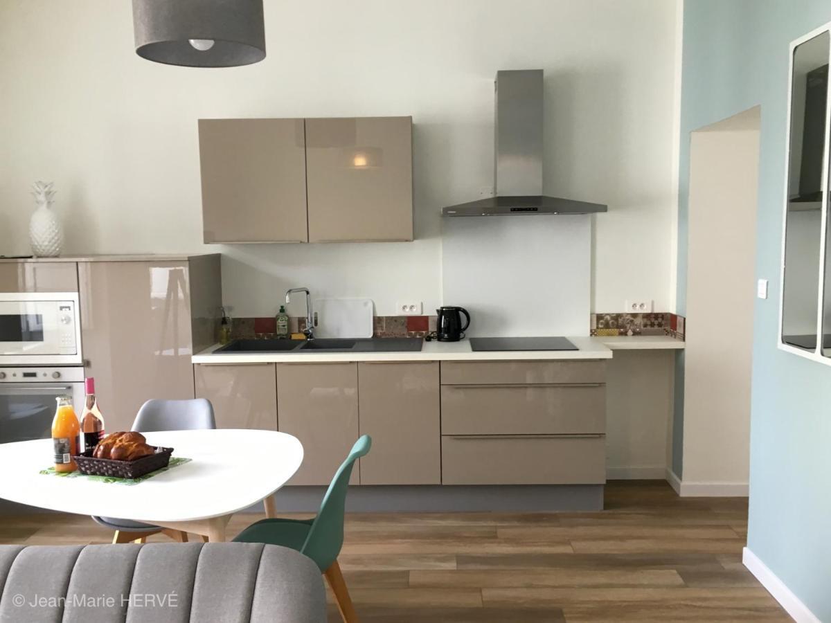 La Palmeraie - Appartement Classe 4 Etoiles - Hyper Centre Ville แก็งแปร์ ภายนอก รูปภาพ